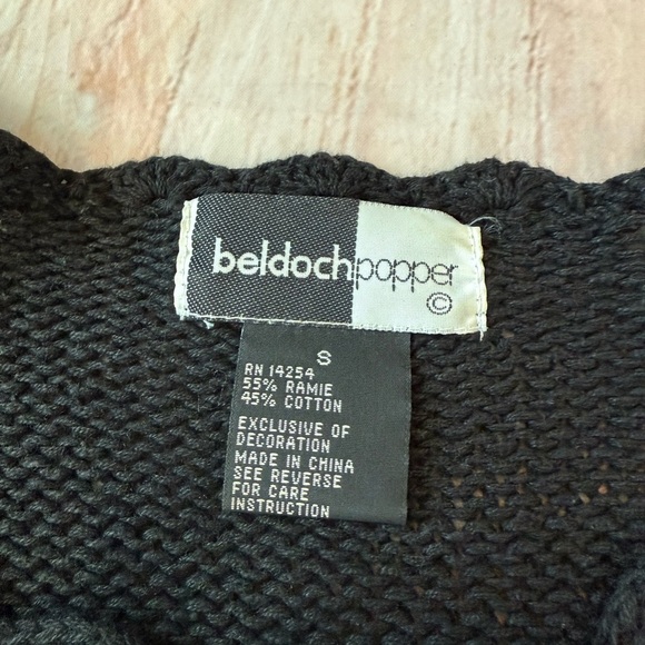 Vintage 90s Christmas Grandmacore Cottagecore Gingerbread Small Tunic Sweater - Picture 4 of 10